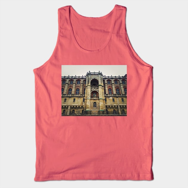 Saint-Germain-en-Laye facade Tank Top by psychoshadow